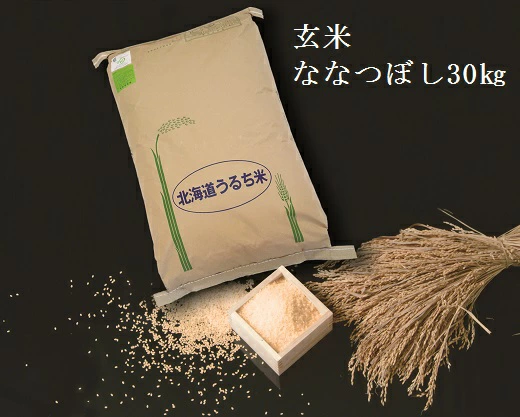 令和4年産玄米30㎏ななつぼし低農薬