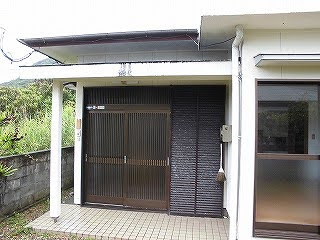 鹿児島県 瀬戸内町 空き家の玄関