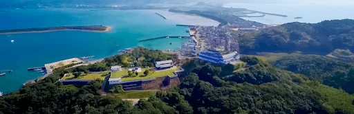 苓北町の海