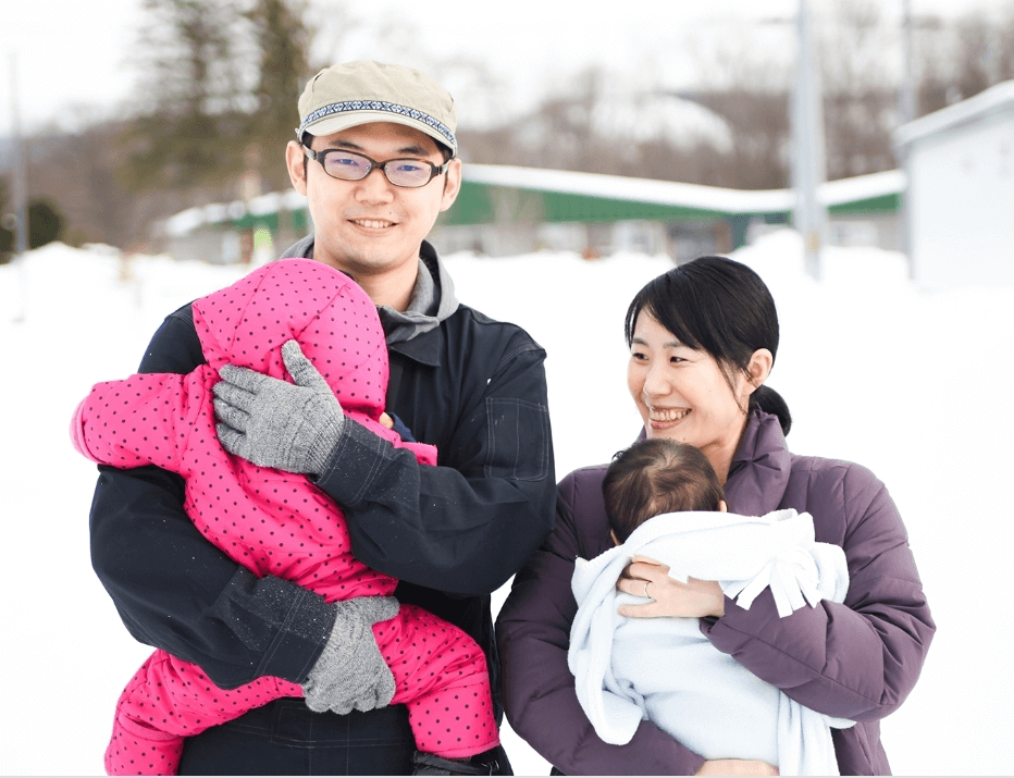 津別町の家族