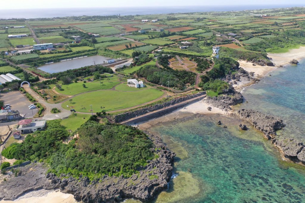 鹿児島県和泊町 笠石海浜公園