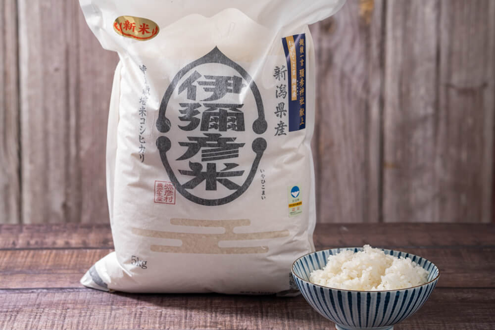 　特別栽培米コシヒカリ「伊彌彦米」10kg