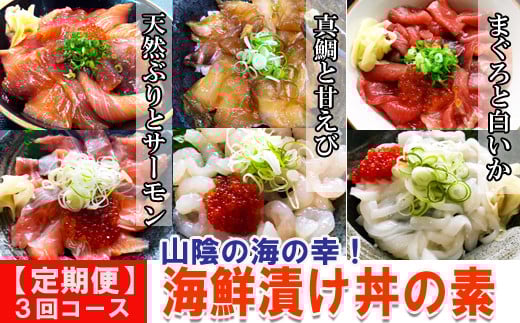 【定期便】人気の丼の素シリーズ(3回お届け)