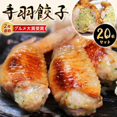 2年連続グルメ大賞受賞!手羽先餃子20本セット/