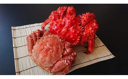 【北海道根室産】浜ゆで毛がに・花咲がにセット