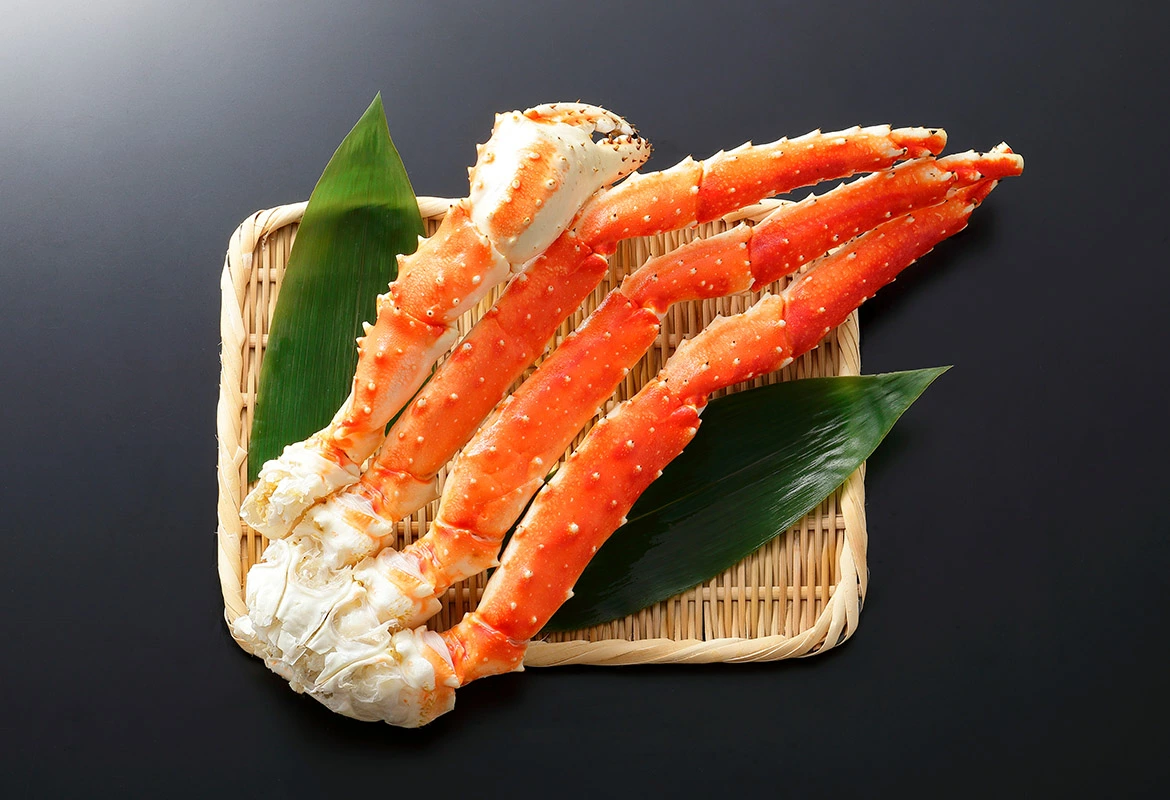 1208. カニ 蟹 ボイルタラバ足 1kg 4