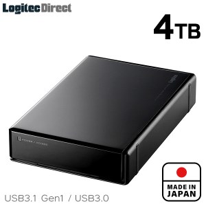 ロジテック HDD 4TB USB3.1(Gen