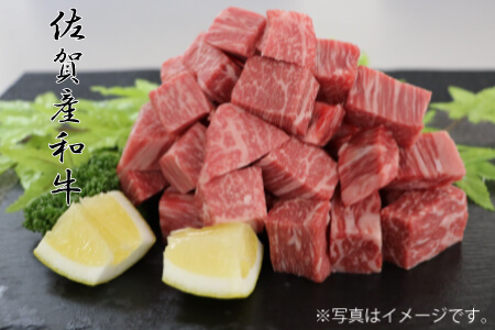 【佐賀産和牛】ヒレサイコロステーキ500g