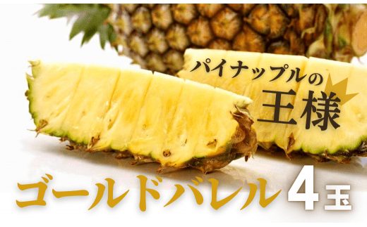 沖縄県産パインの王様　ゴールドバレル（1.8kg