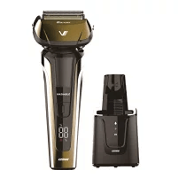 IZUMI 6枚刃 電気シェーバー(洗浄器付)