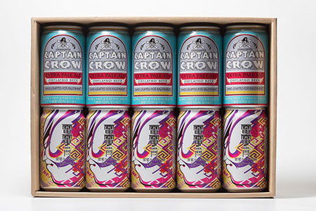 キャプテンクロウ&雷電カンヌキIPA 　10缶セット