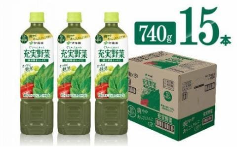 伊藤園 充実野菜 緑の野菜ミックス 740g×1